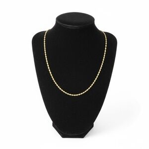 Gold-Filled Singapore Chain Necklace - Women Jewelry - 18”